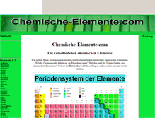 Tablet Screenshot of chemische-elemente.com